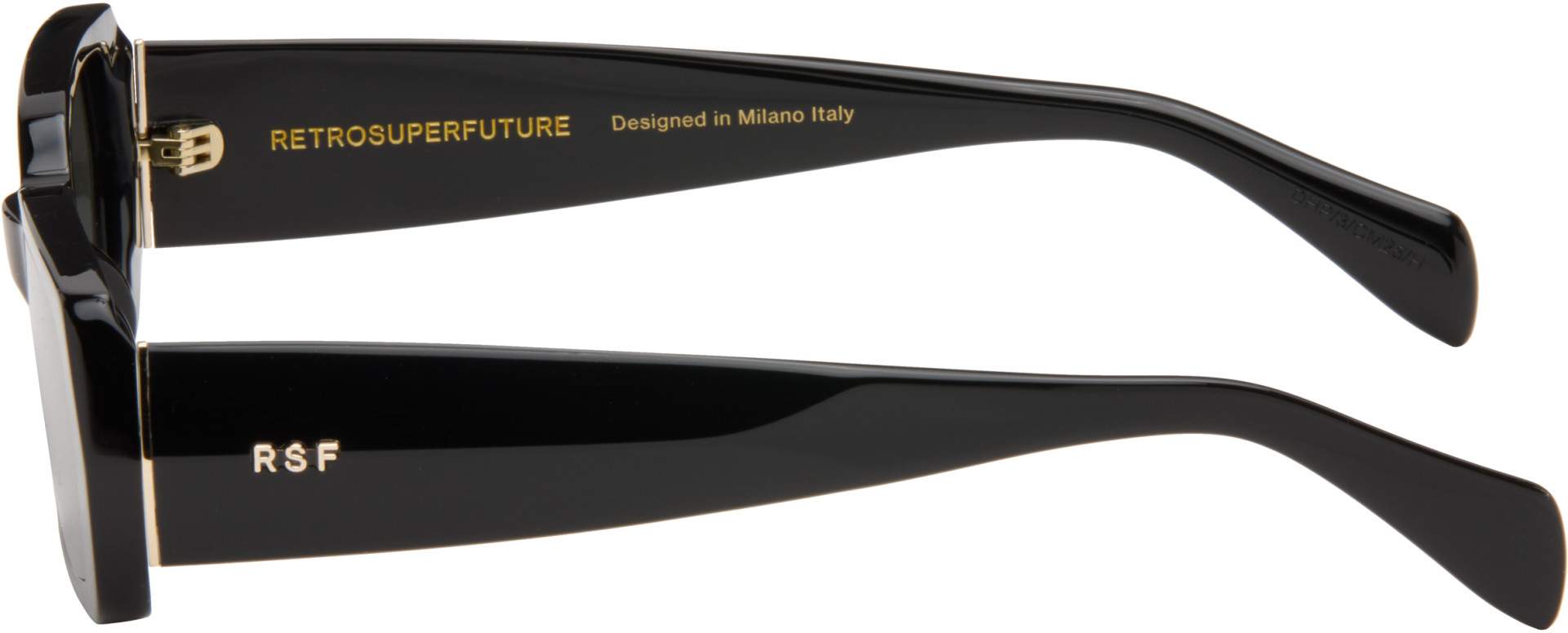 RETROSUPERFUTURE - Black 'L'Altro' Sunglasses
