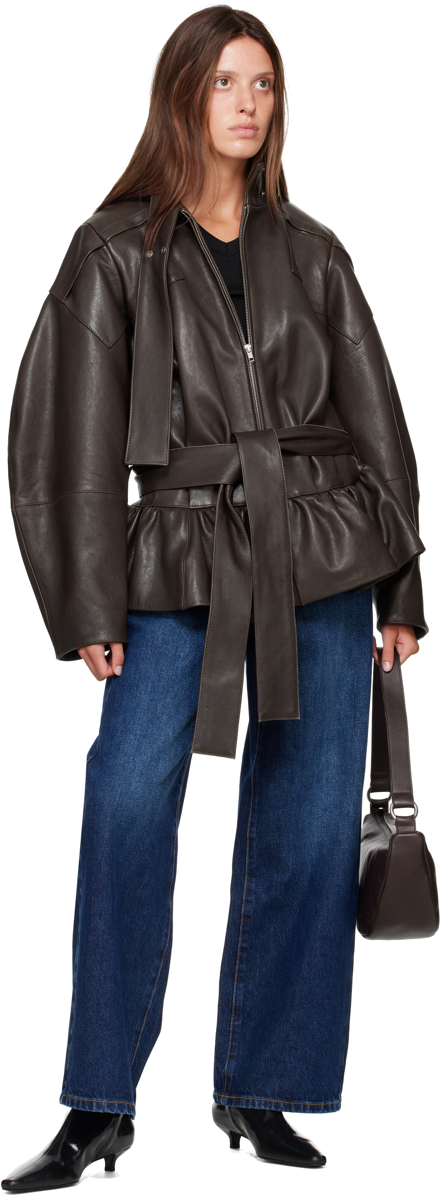 St. Agni - Sac Utility Crescent brun