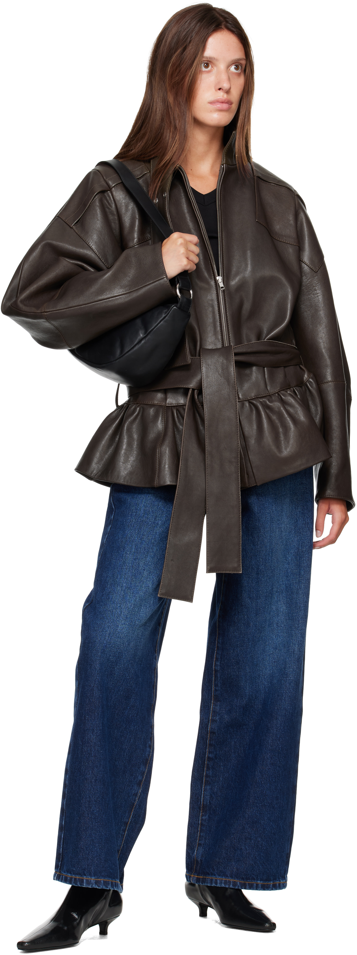 St. Agni - Sac Utility Crescent noir