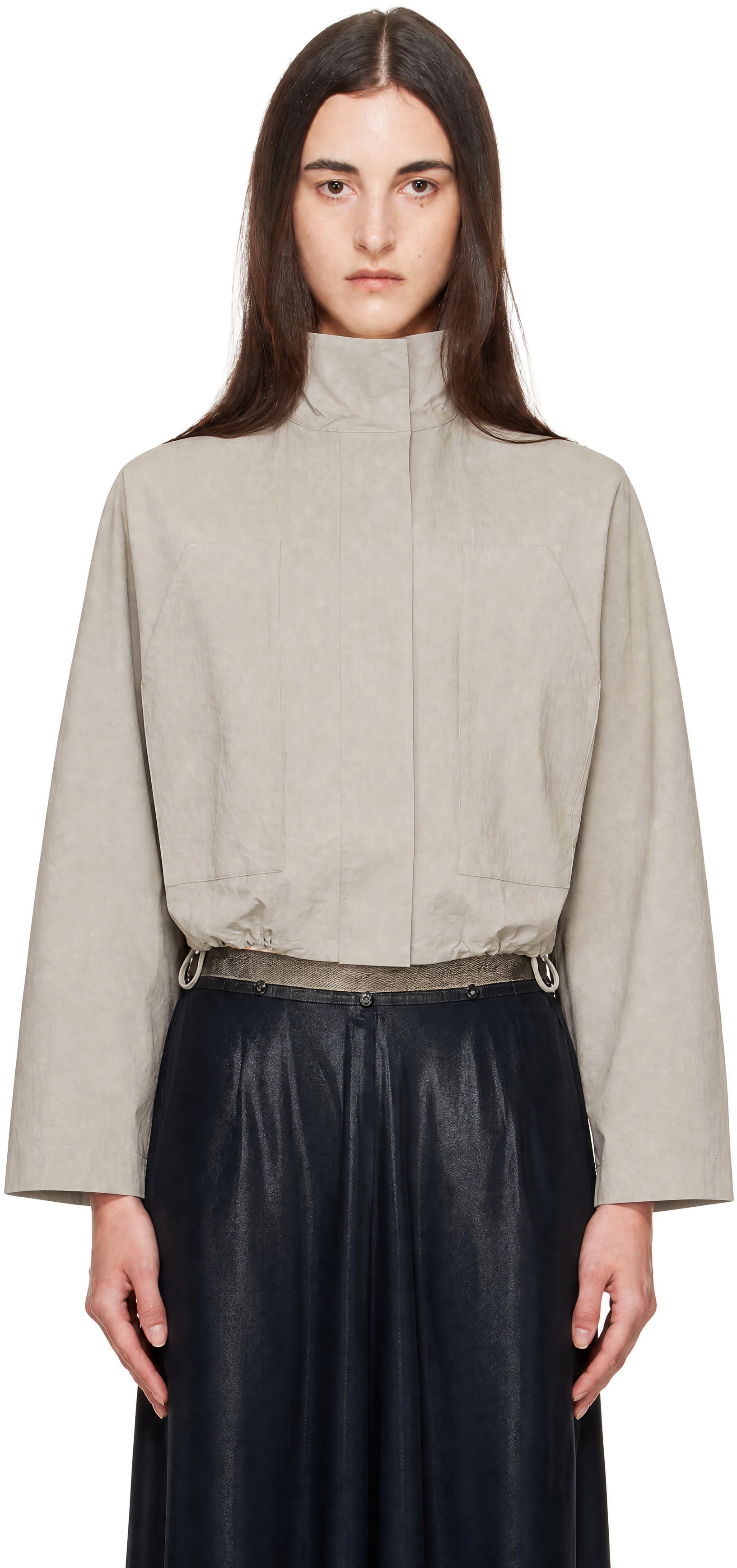 St. Agni - Gray Technical Cotton Carpenter Jacket