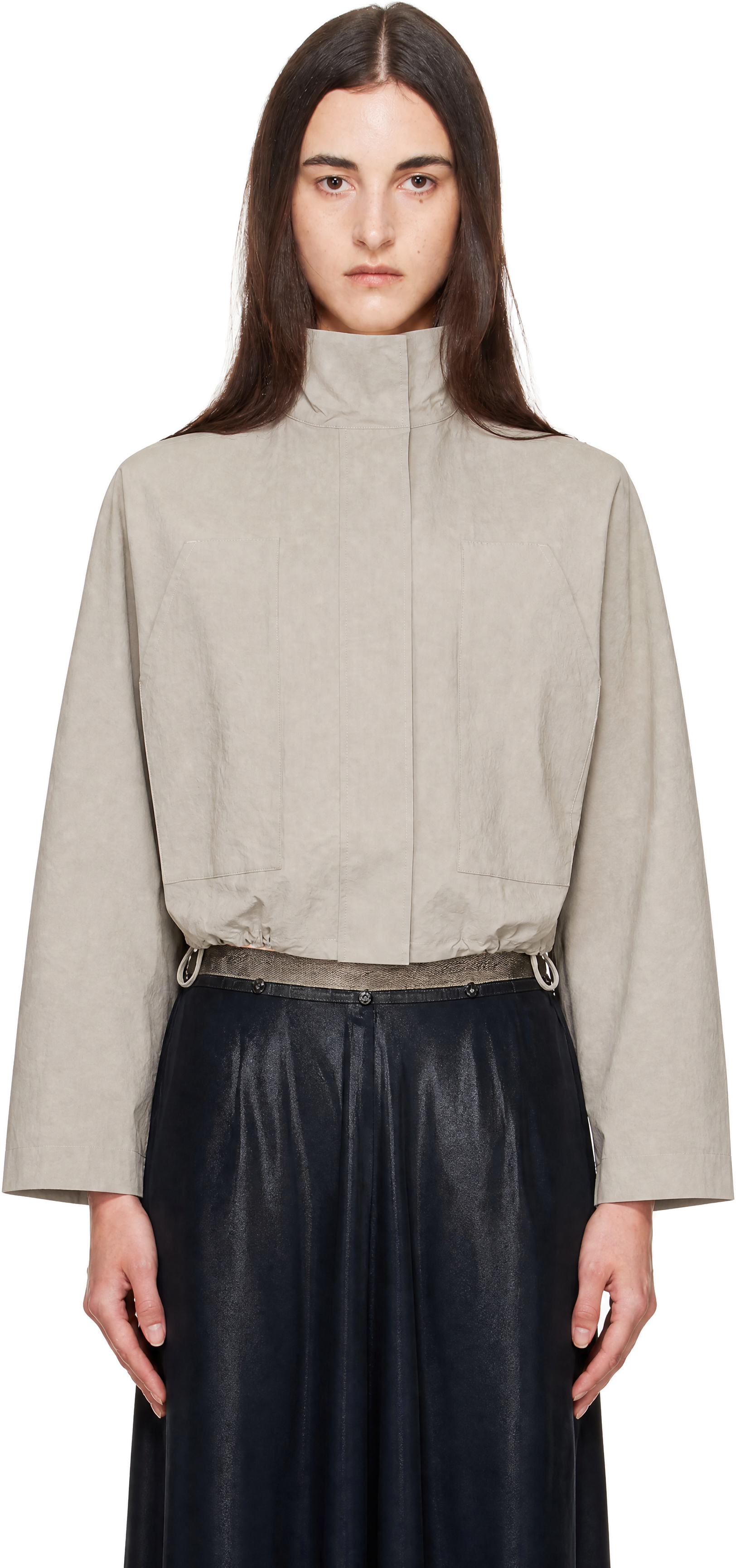 St. Agni - Gray Technical Cotton Carpenter Jacket