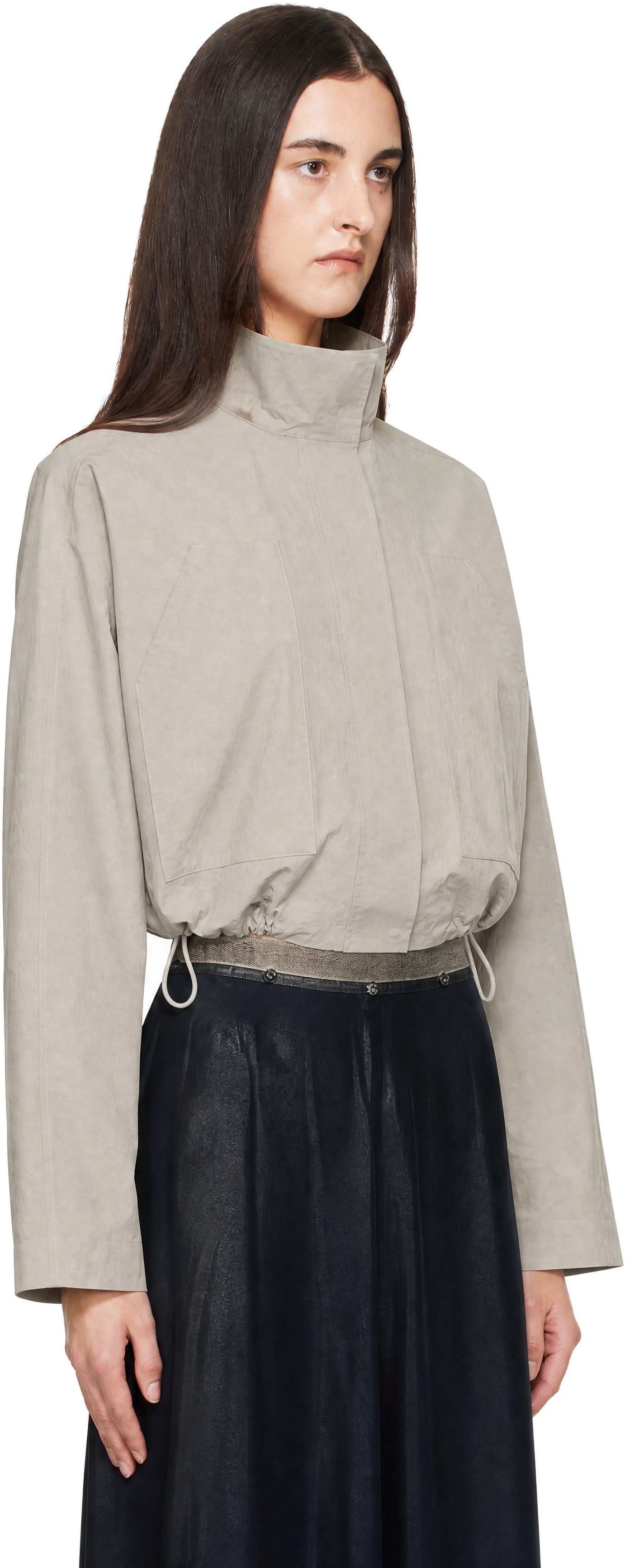 St. Agni - Gray Technical Cotton Carpenter Jacket