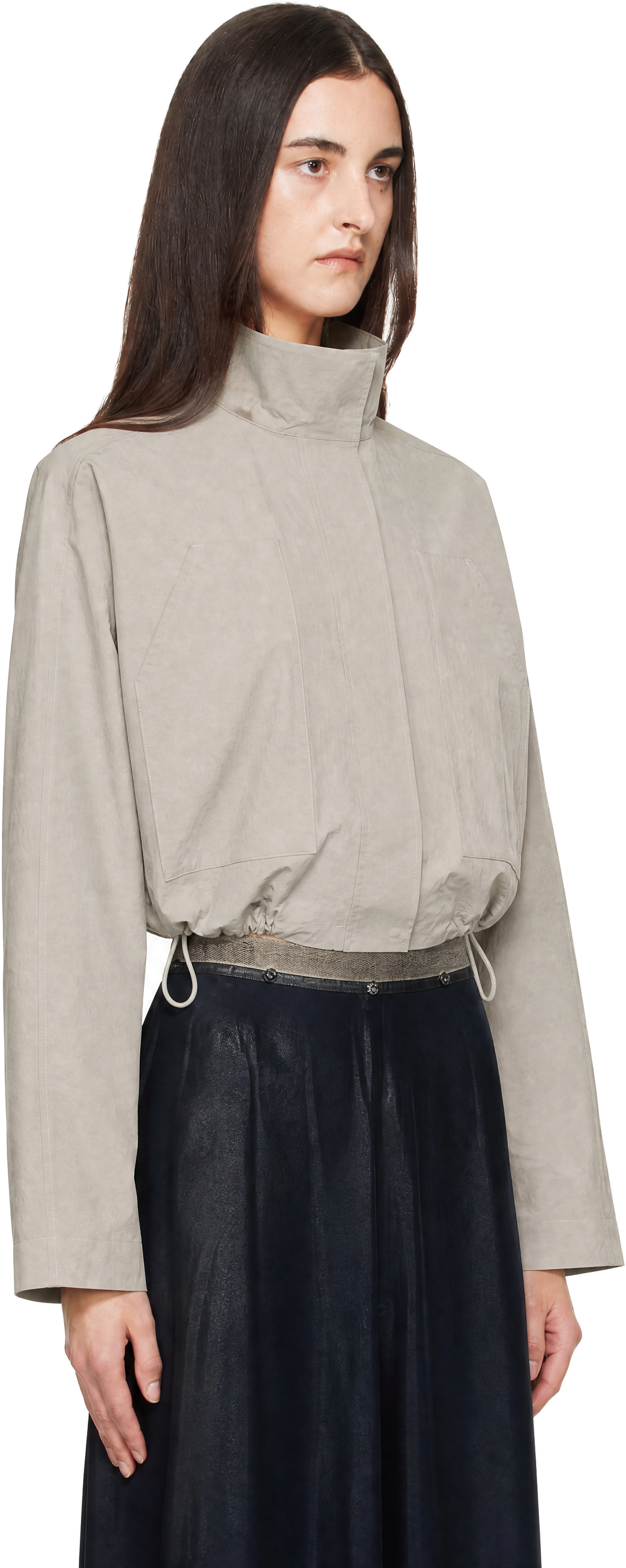 St. Agni - Gray Technical Cotton Carpenter Jacket