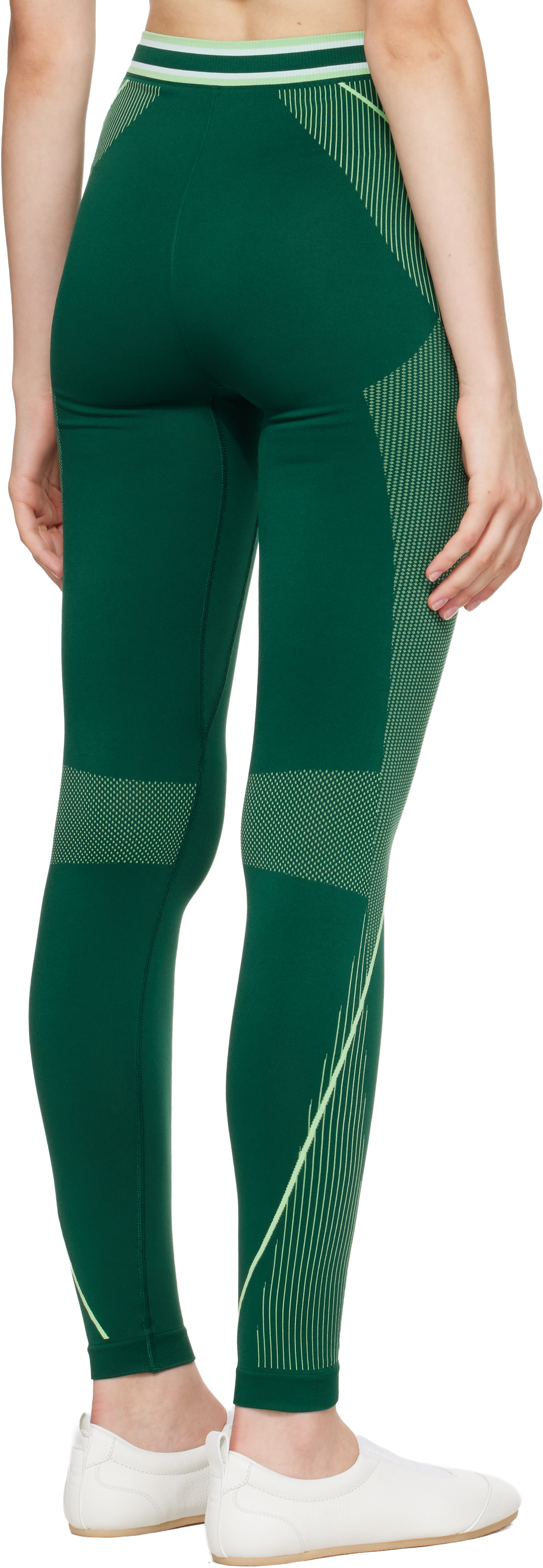 Casablanca - Legging sans coutures vert