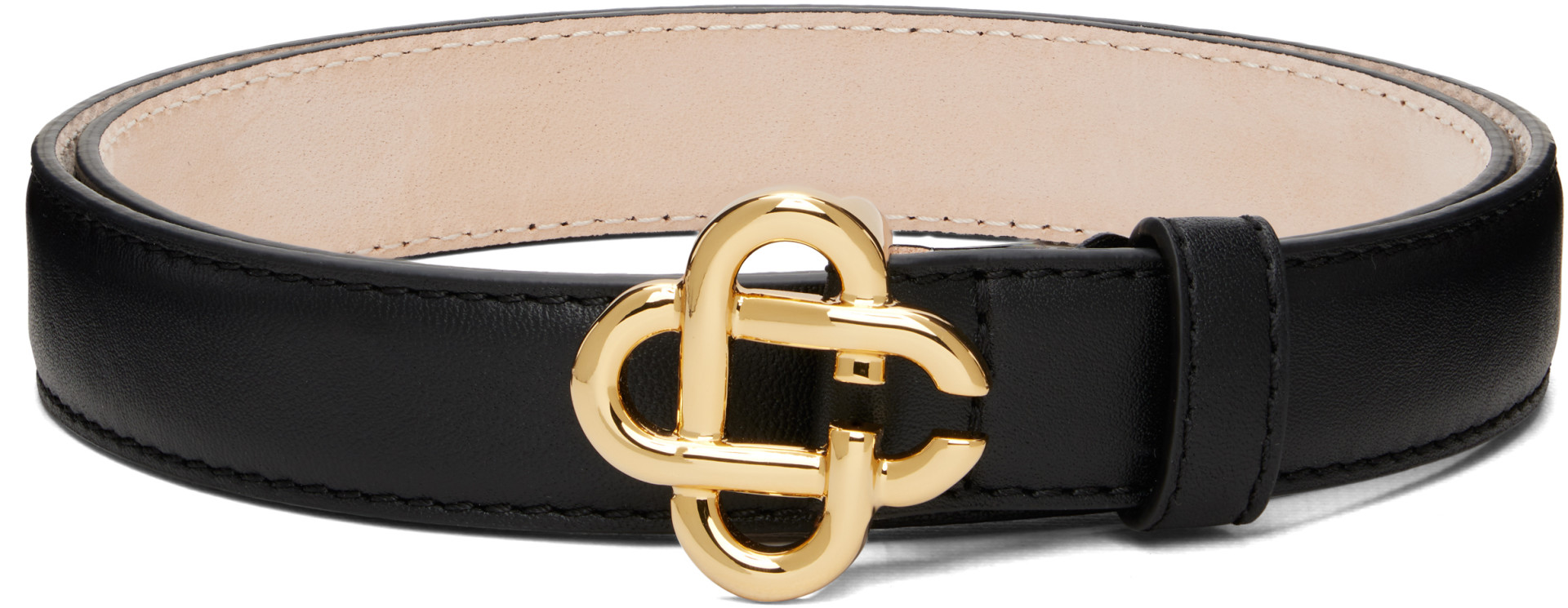 Casablanca - Black Small CC Belt