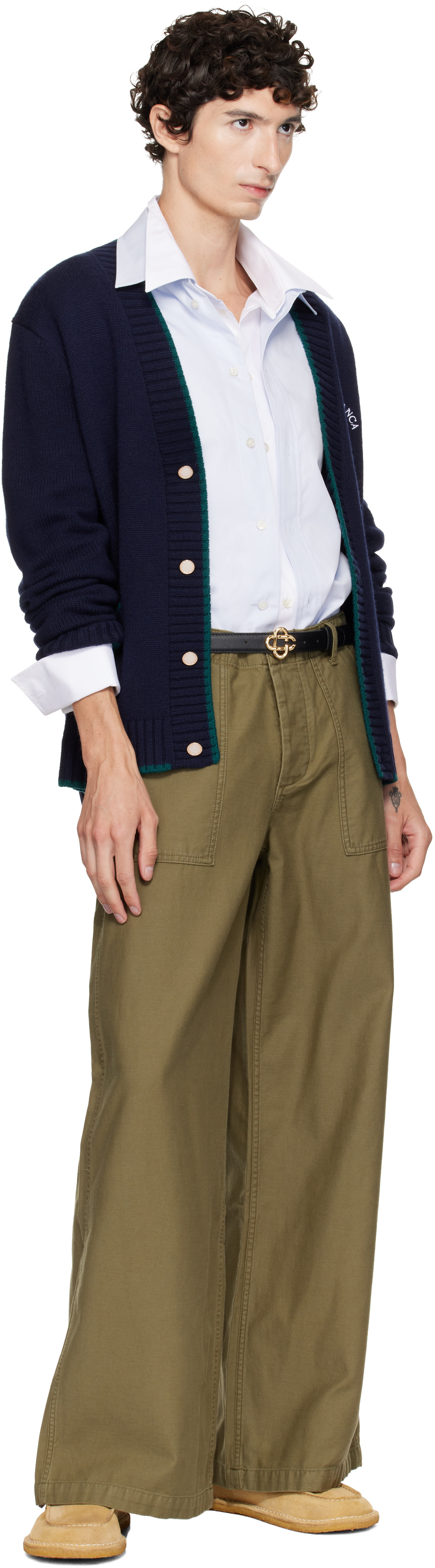 Casablanca - Black Small CC Belt