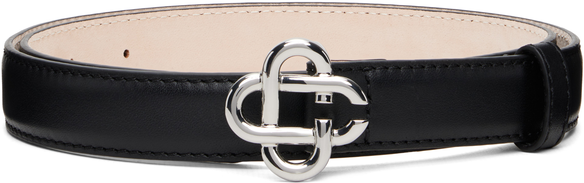 Casablanca - Black Small CC Belt