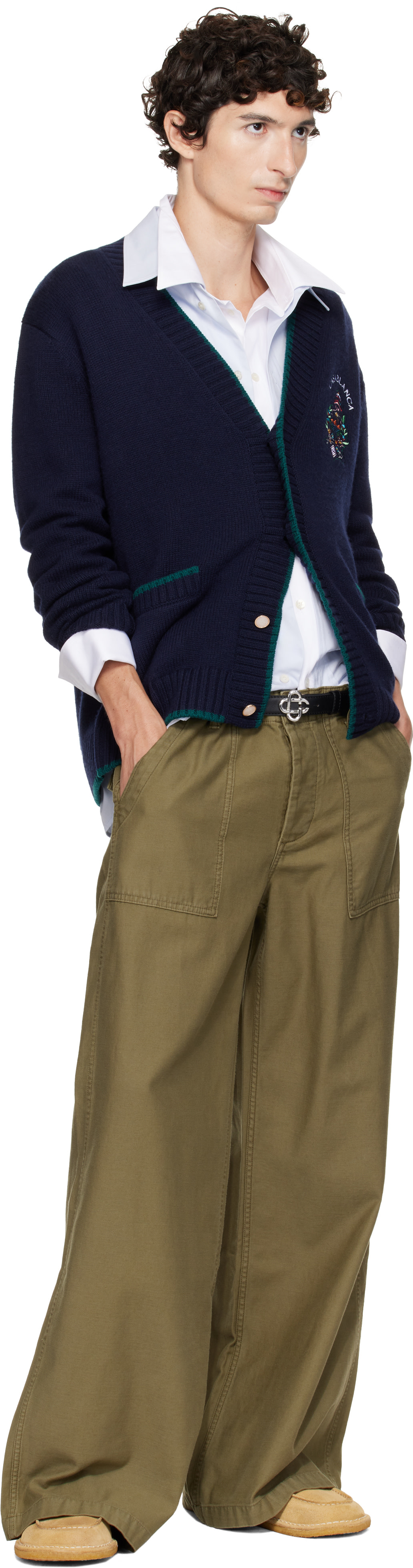 Casablanca - Black Small CC Belt