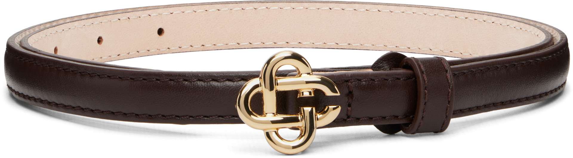 Casablanca - Brown Micro CC Belt
