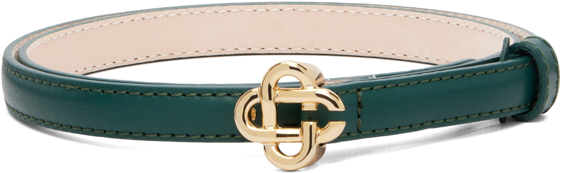 Casablanca - Green Micro Belt
