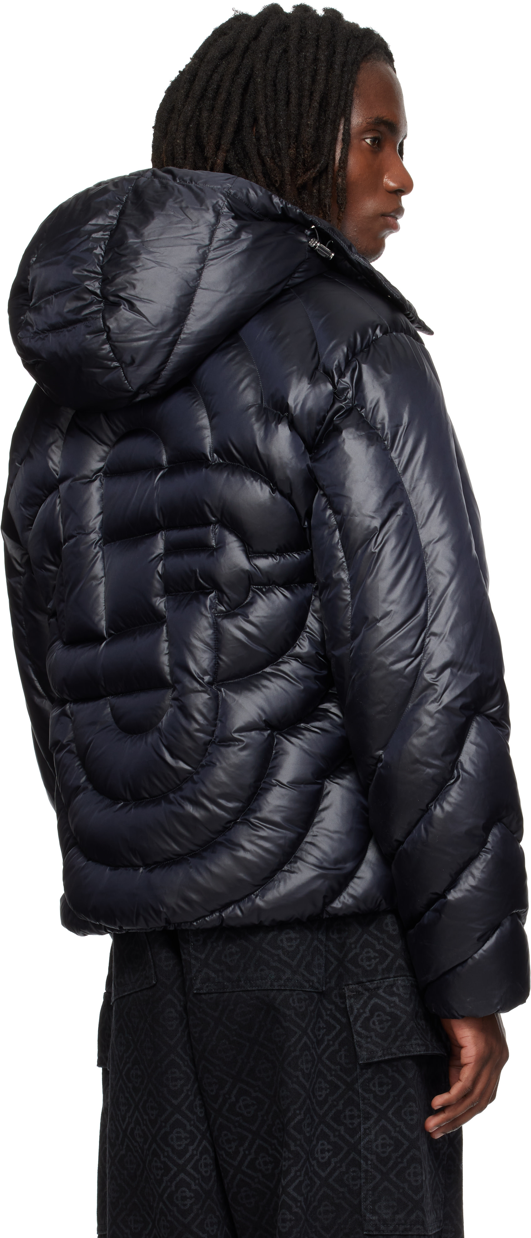 Casablanca - Black Quilted Down Puffer Jacket