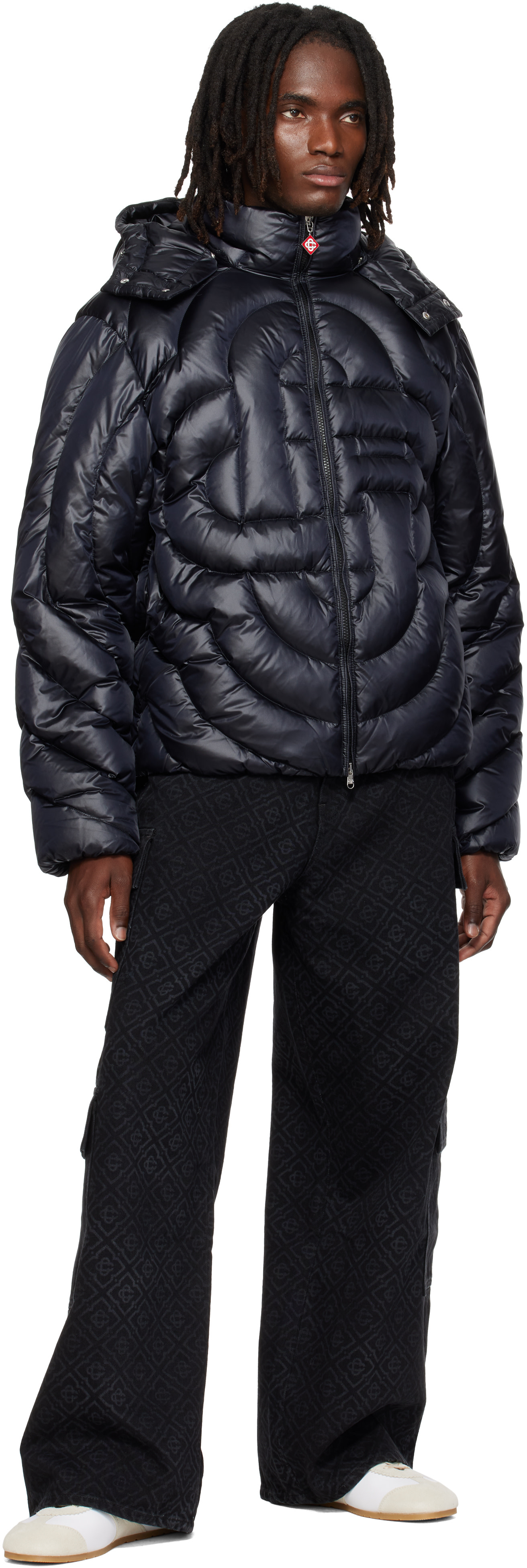 Casablanca - Black Quilted Down Puffer Jacket