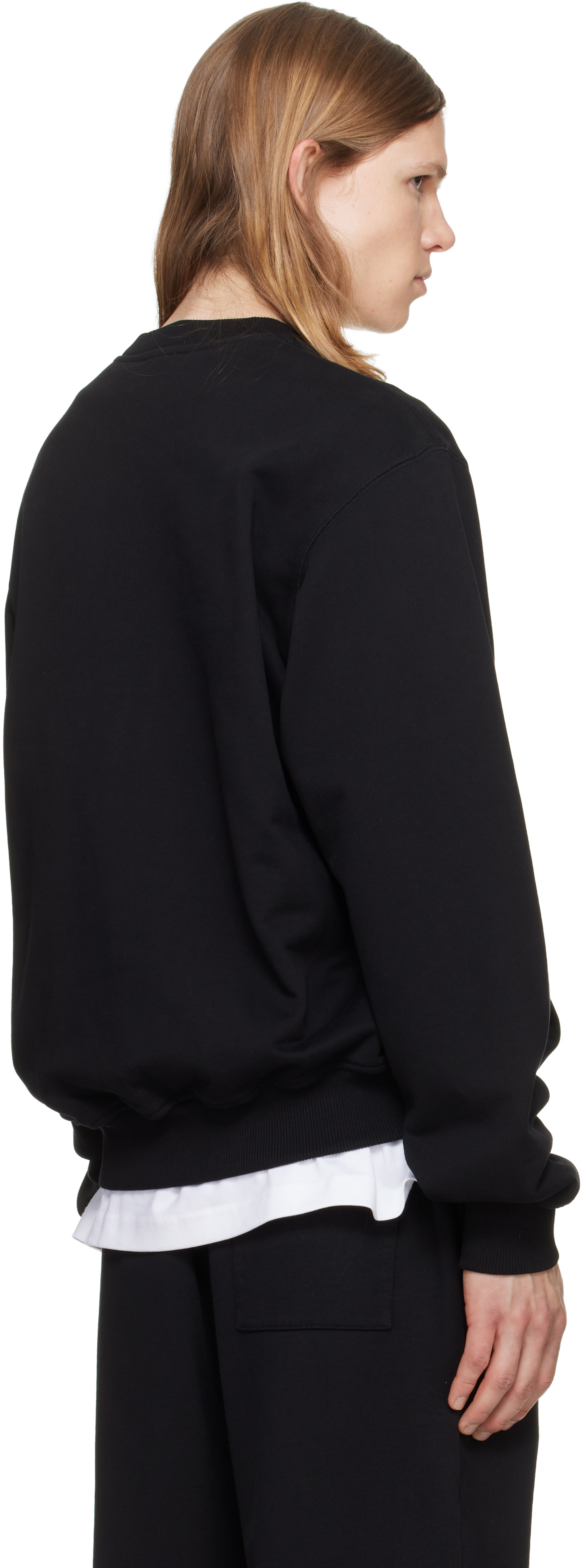 Casablanca - Black Tennis Club Icon Pyramid Abduction Sweatshirt