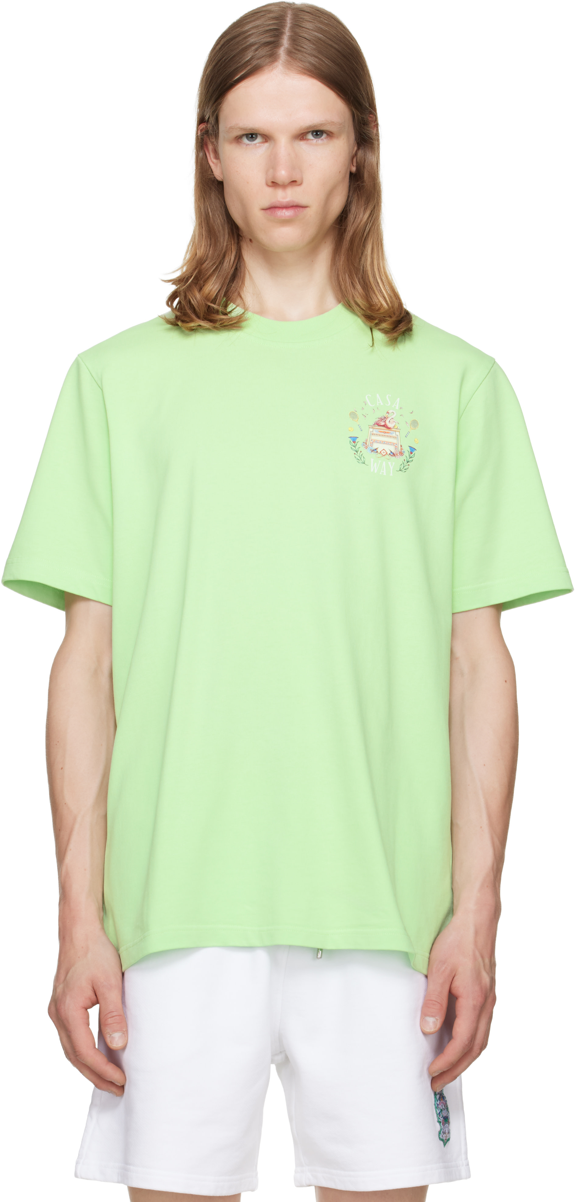 Casablanca - T-shirt vert