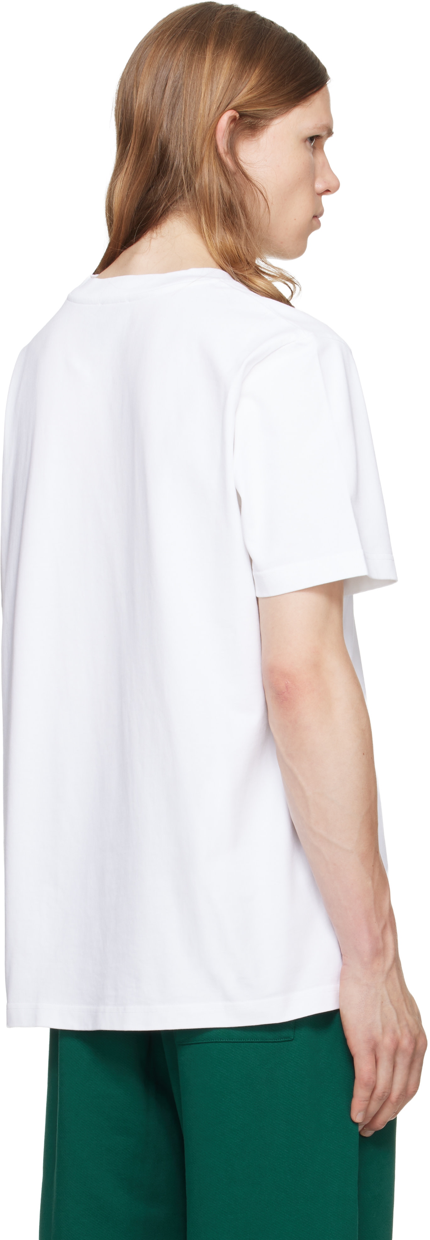 CASA BLANCA 半袖シャツ ホワイト Casablanca: ホワイト Sport Type Oversized 半袖 Tシャツ | SSENSE 日本