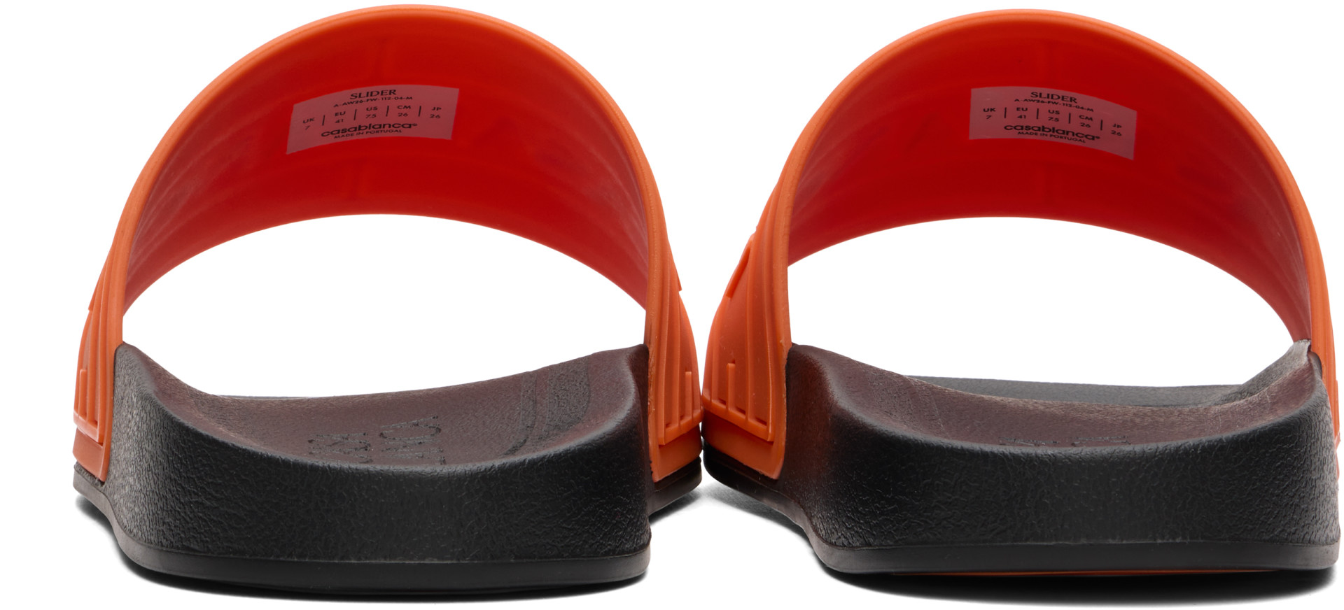 Casablanca - Orange Logo Pool Slides