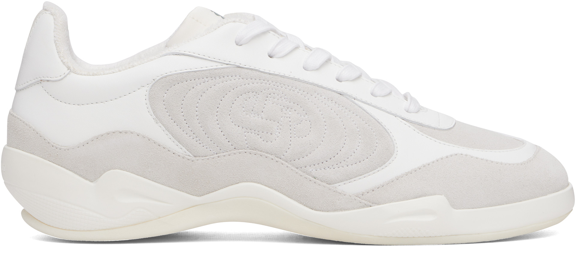 Casablanca - Baskets Squash Indoor blanc et gris