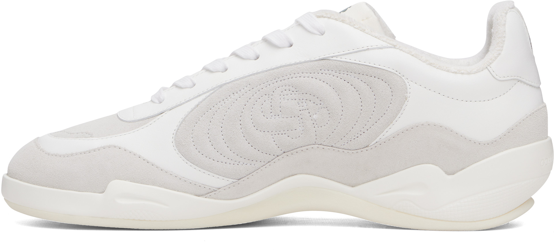 Casablanca - Baskets Squash Indoor blanc et gris