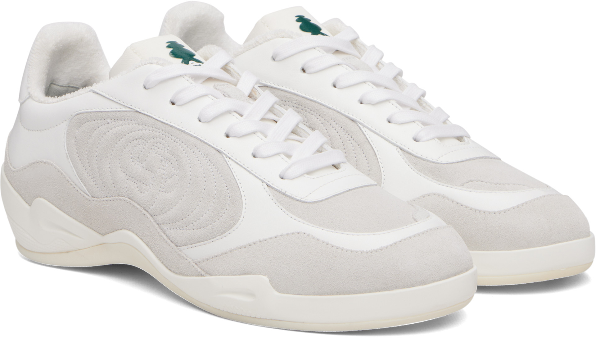 Casablanca - Baskets Squash Indoor blanc et gris