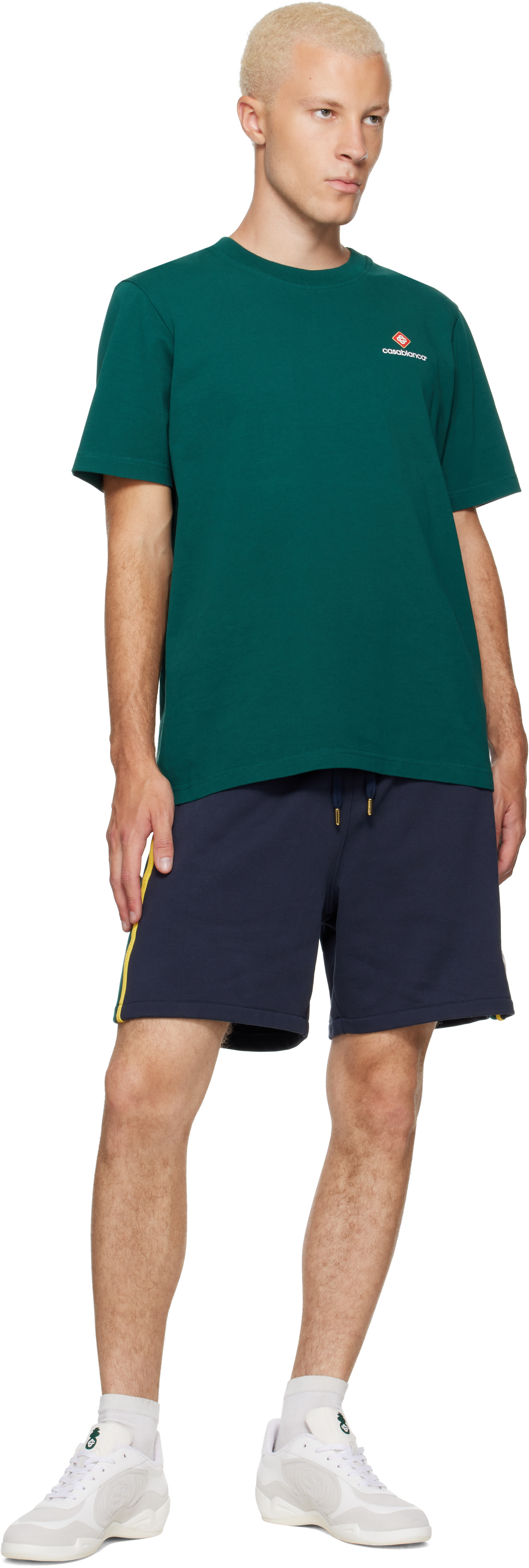 Casablanca - Baskets Squash Indoor blanc et gris