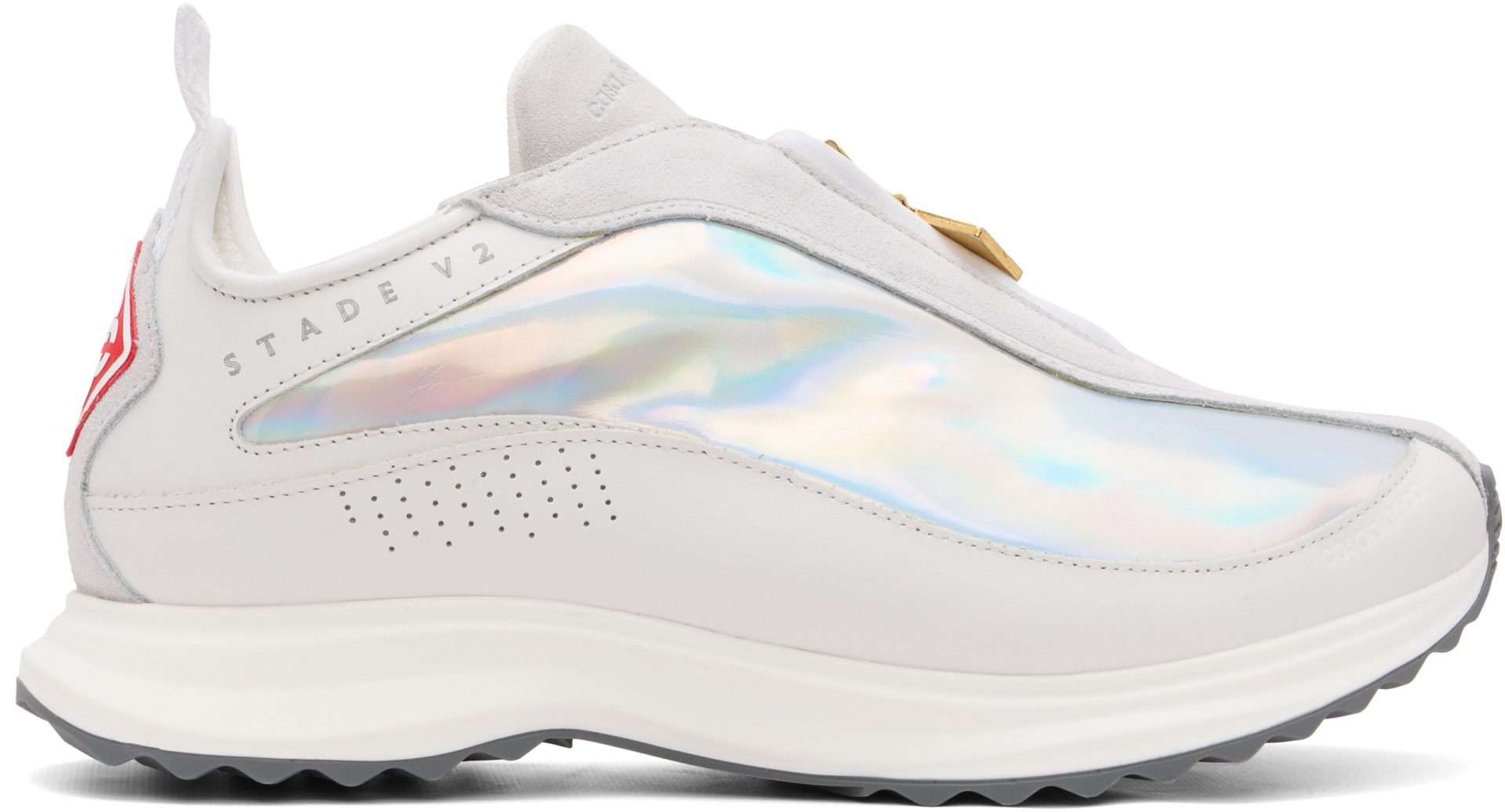 Casablanca - Off-White Stade Zip Sneakers