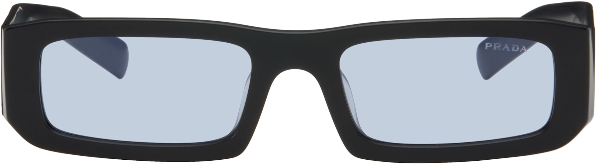 Prada Eyewear - ブラック スクエアサングラス