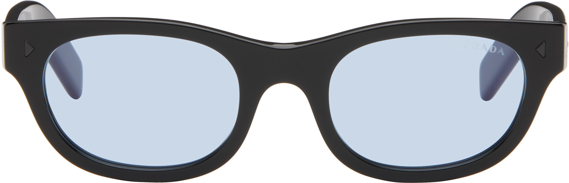 Prada Eyewear: ブラック PR C09S サングラス | SSENSE 日本