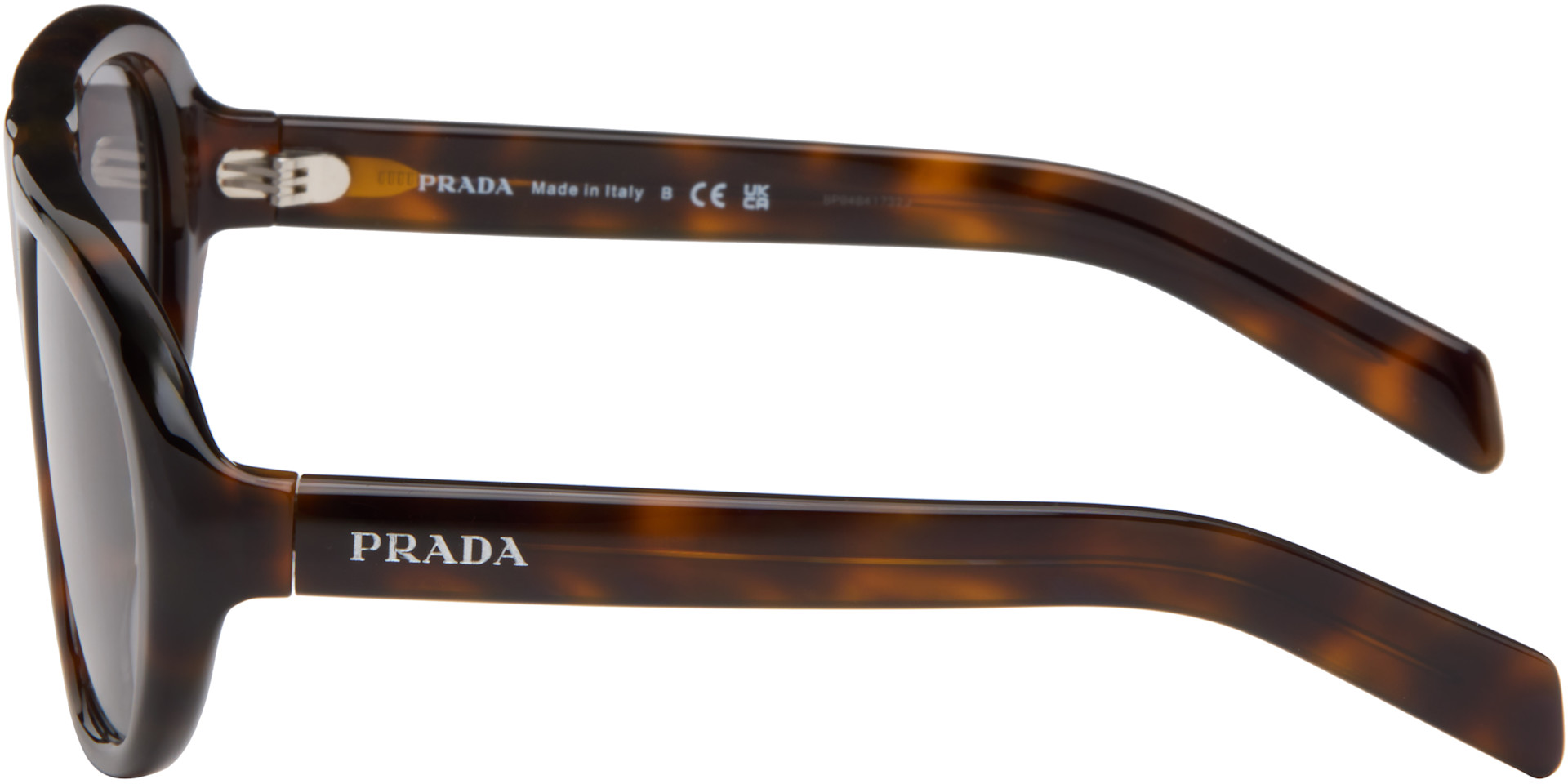 Prada Eyewear - 브라운 프라다 쉐도우플레이 선글라스