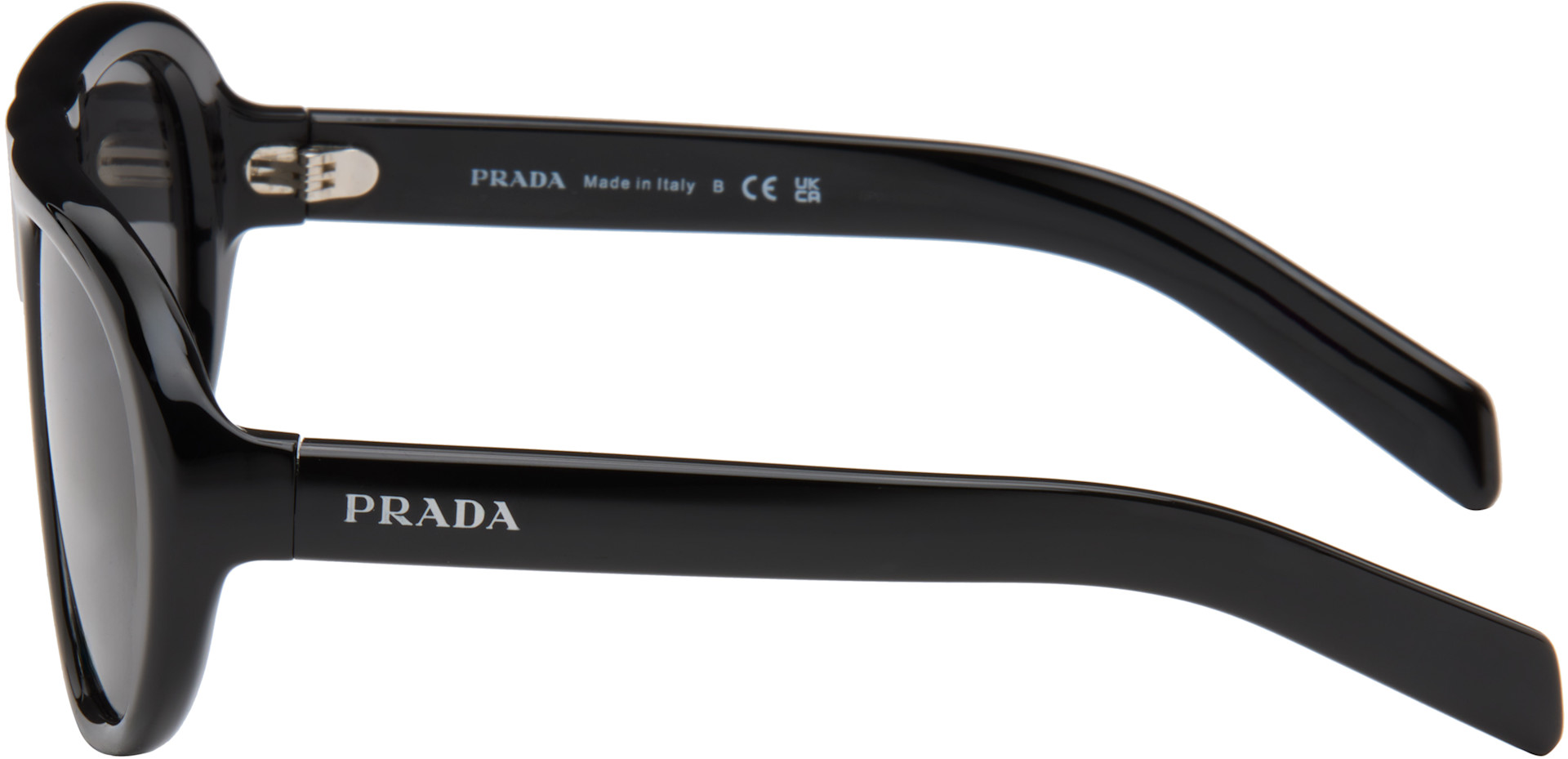 Prada Eyewear - 블랙 프라다 쉐도우플레이 선글라스
