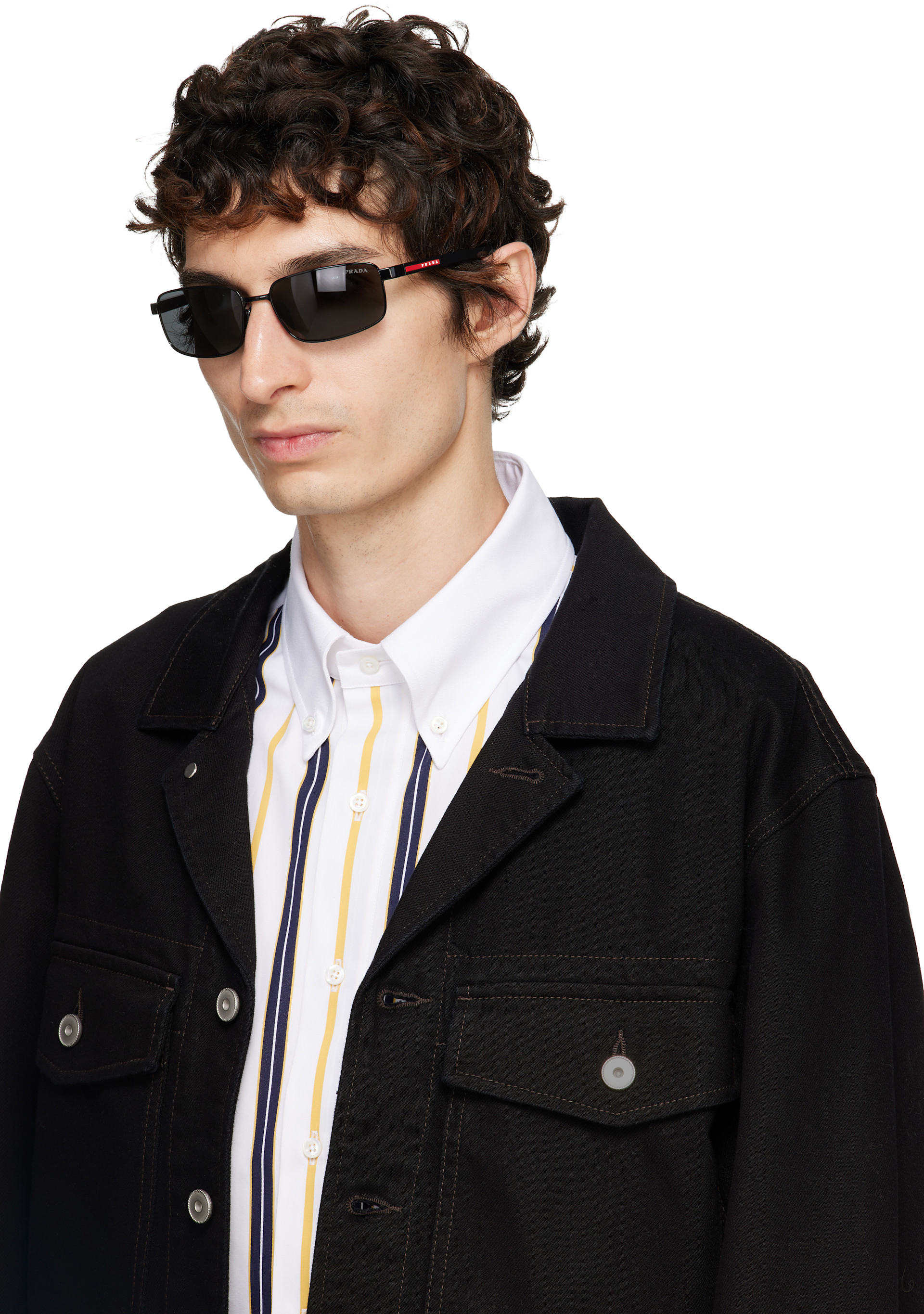 Prada Eyewear - 블랙 PS B54S 선글라스
