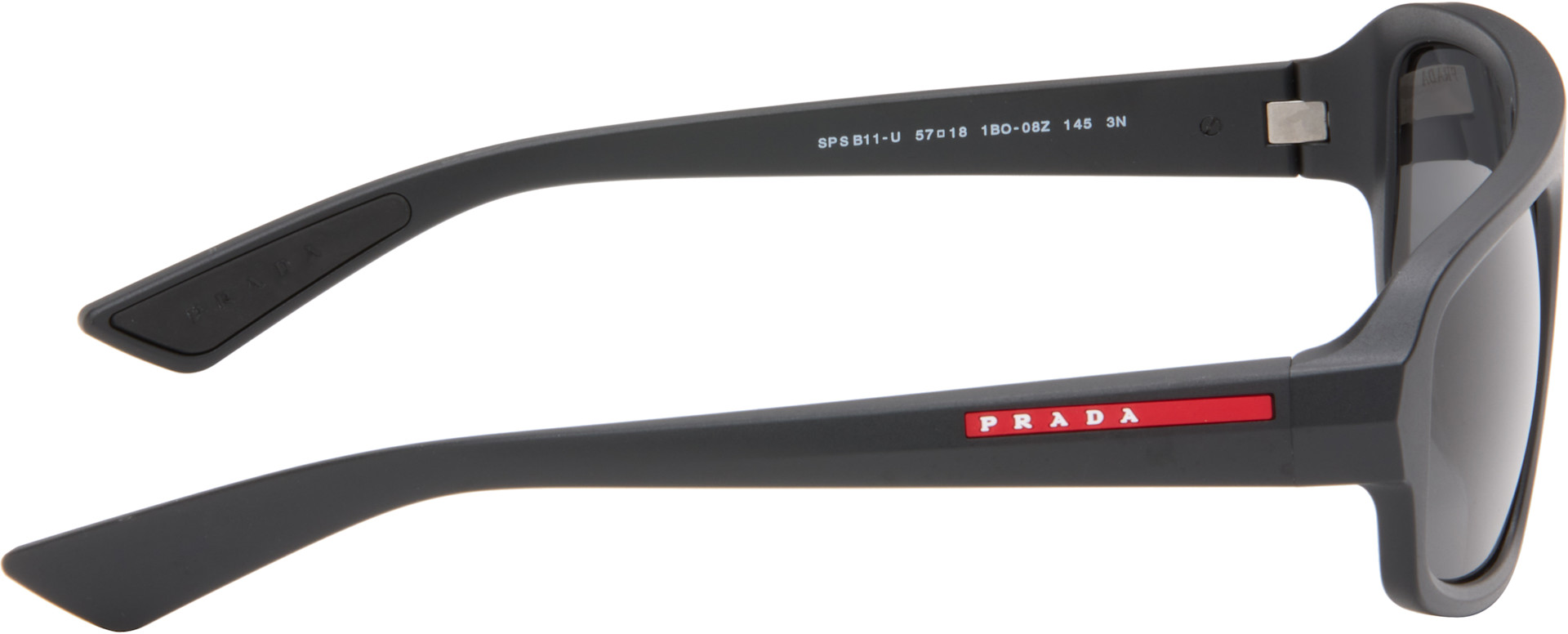 Prada Eyewear - 블랙 리네아 로사 선글라스