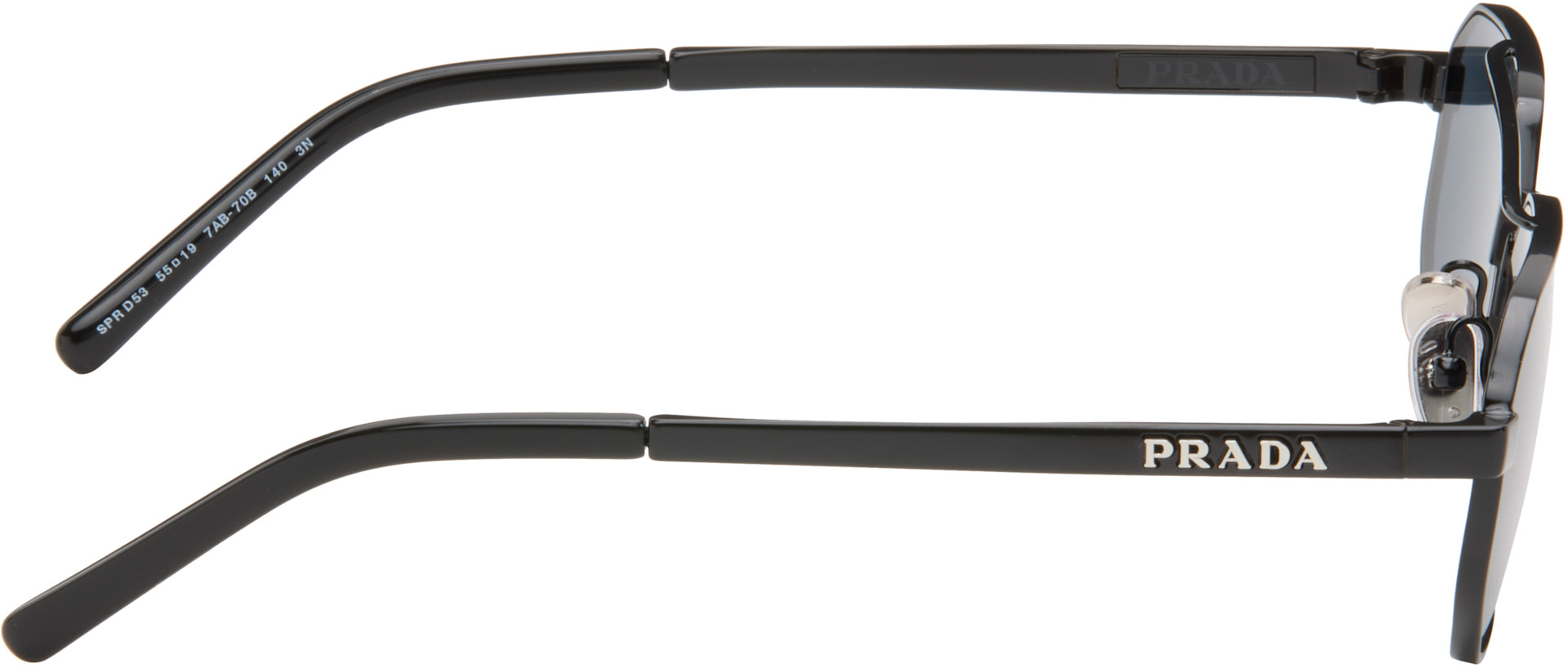 Prada Eyewear - 블랙 PR D53S 선글라스