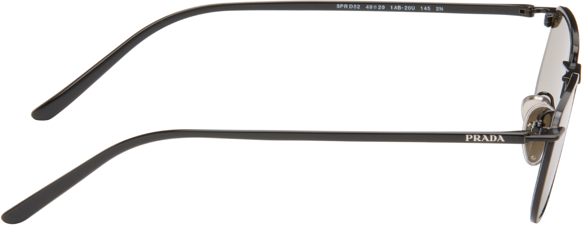 Prada Eyewear - 블랙 PR D52S 선글라스