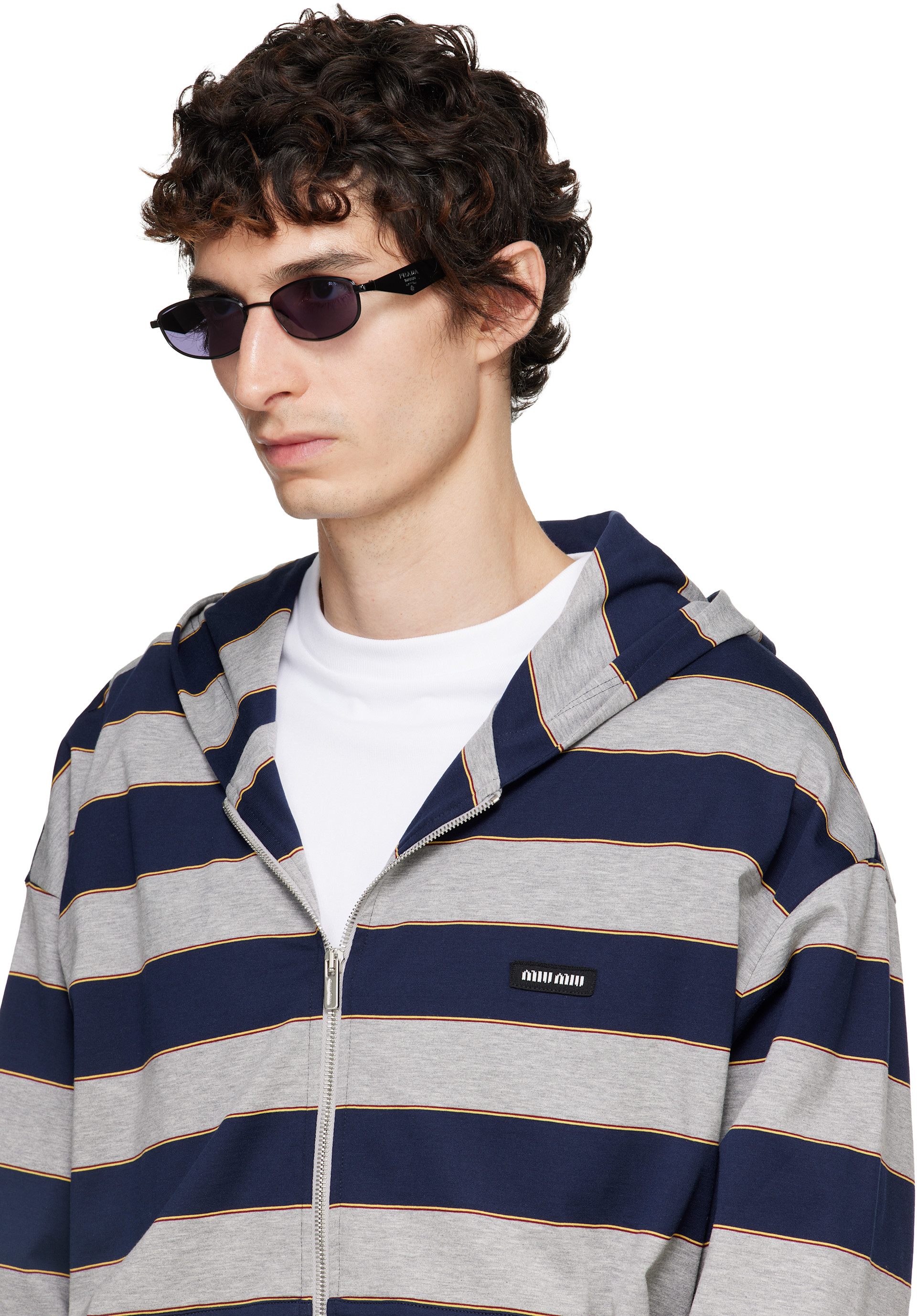 Prada Eyewear - 블랙 PR D51S 선글라스