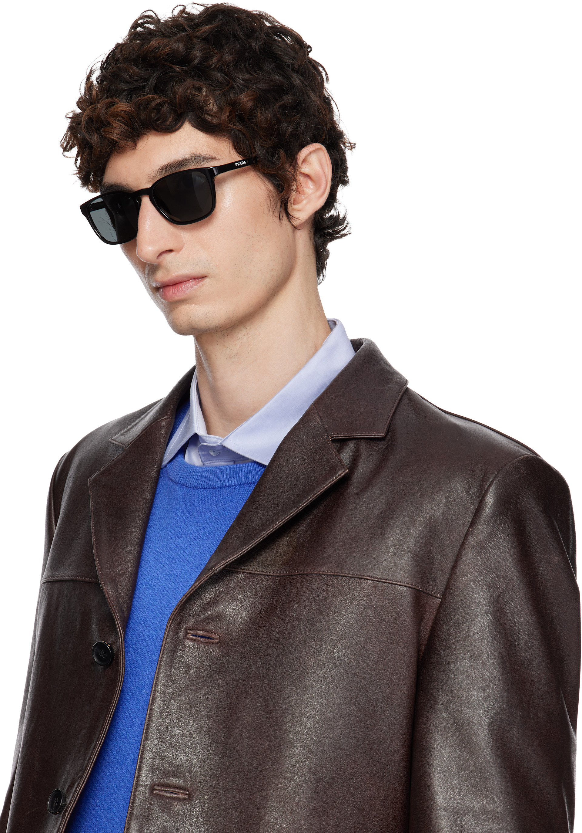 Prada Eyewear - 블랙 PR D13SU 선글라스