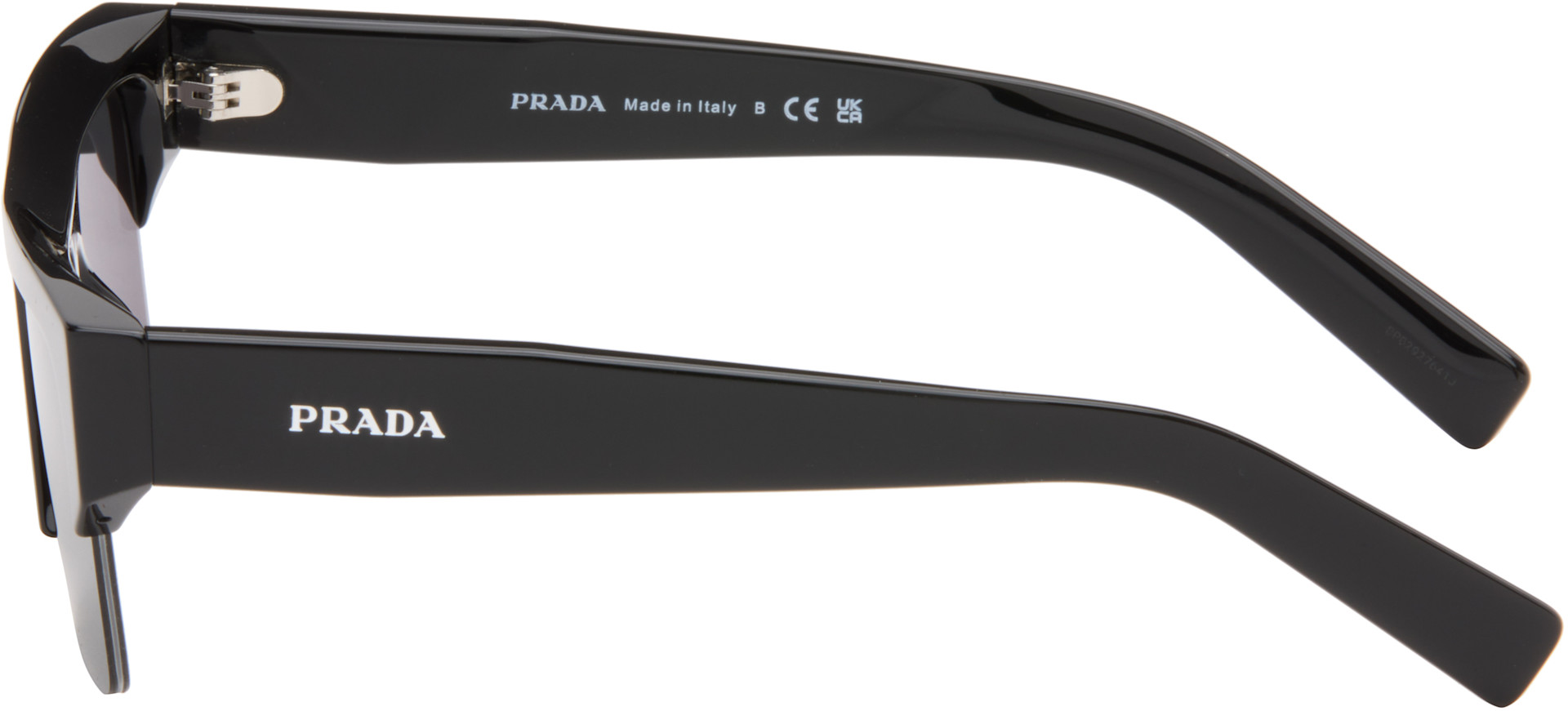 Prada Eyewear - 블랙 스퀘어 선글라스