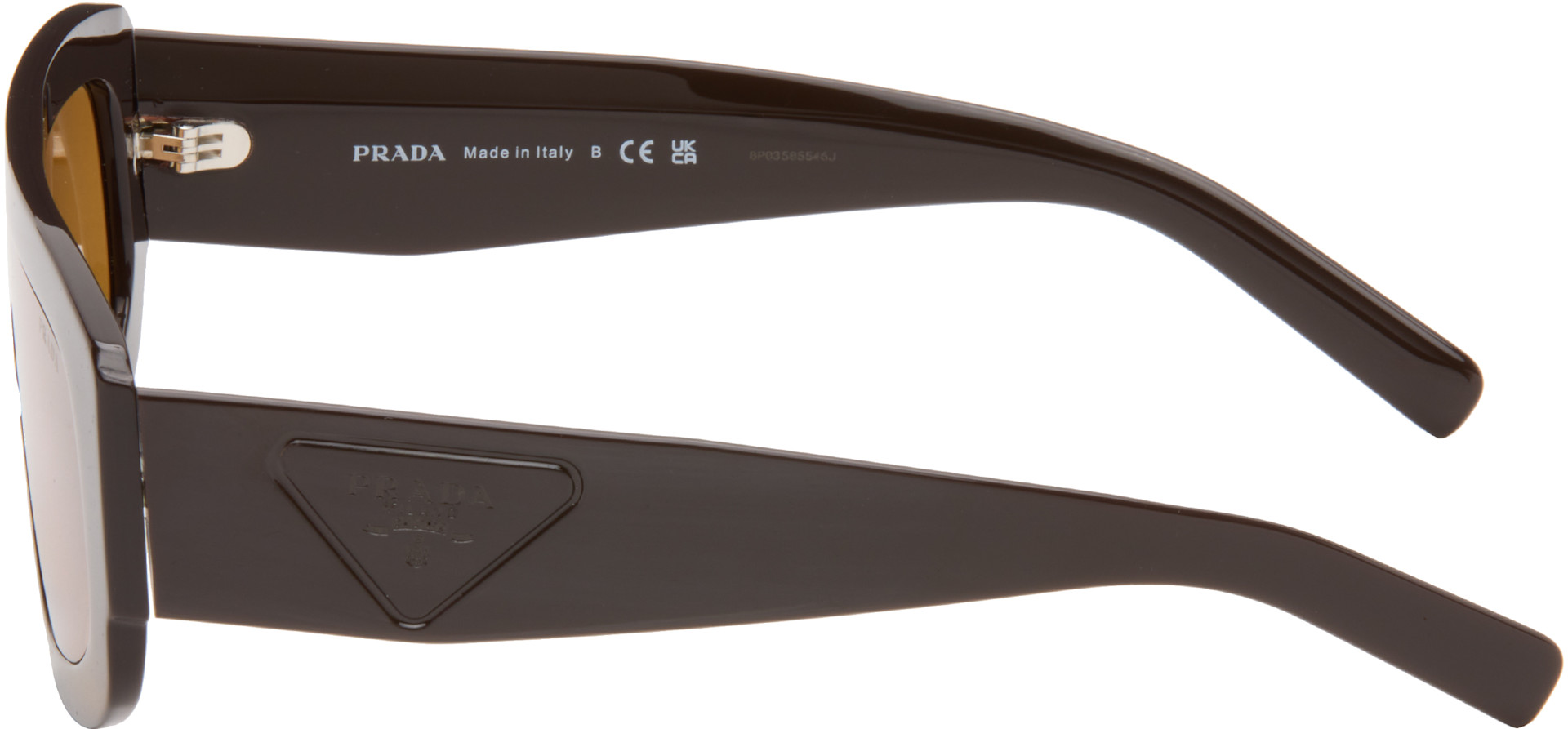 Prada Eyewear - ブラウン PR D10S サングラス