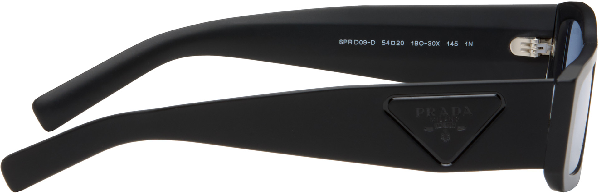 Prada Eyewear - Black Rectangular Sunglasses