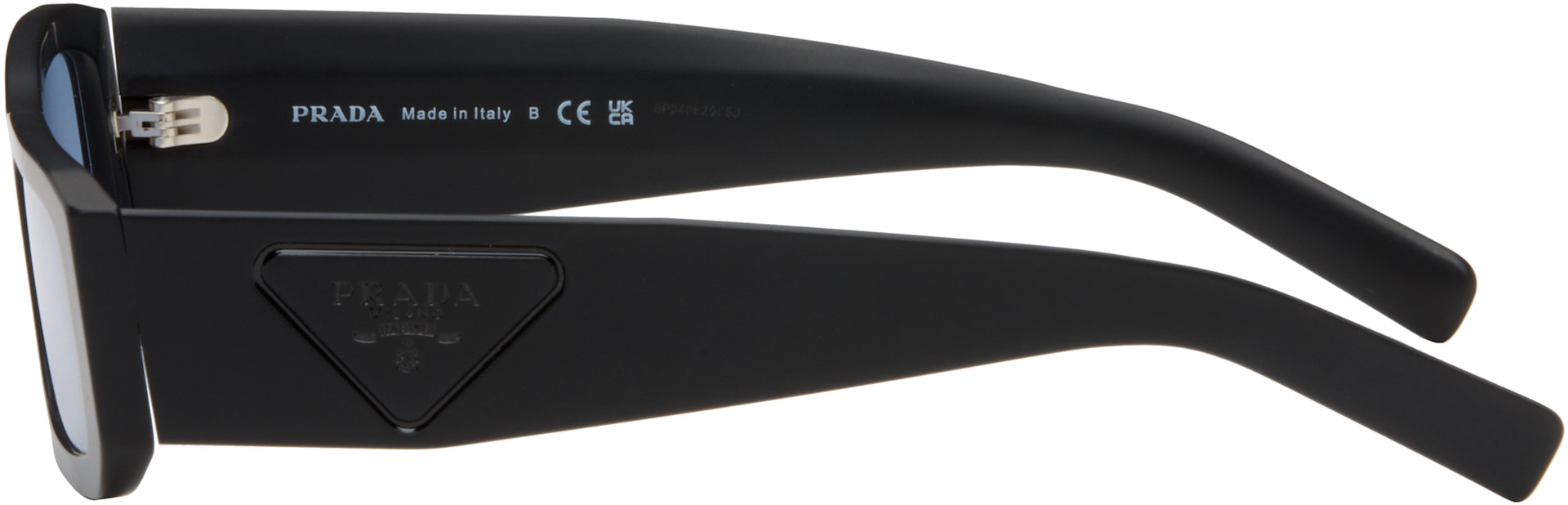 Prada Eyewear - Black Rectangular Sunglasses