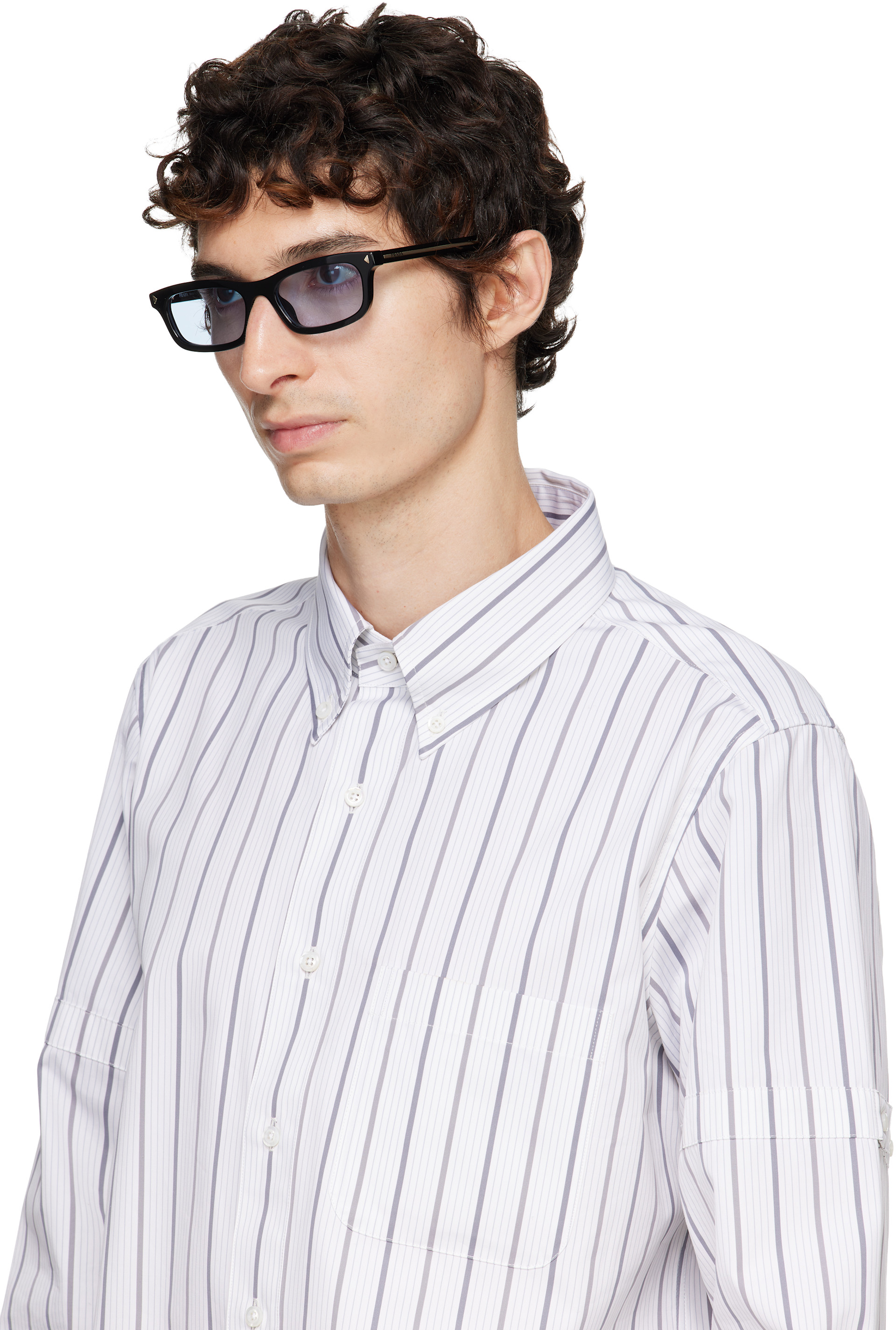 Prada Eyewear - 블랙 PR D05S 선글라스