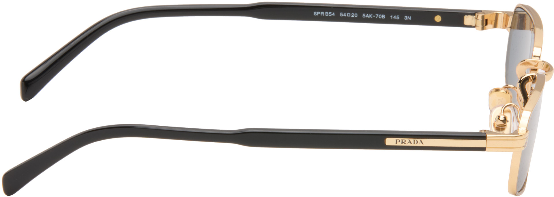 Prada Eyewear - 골드 PR B54S 선글라스