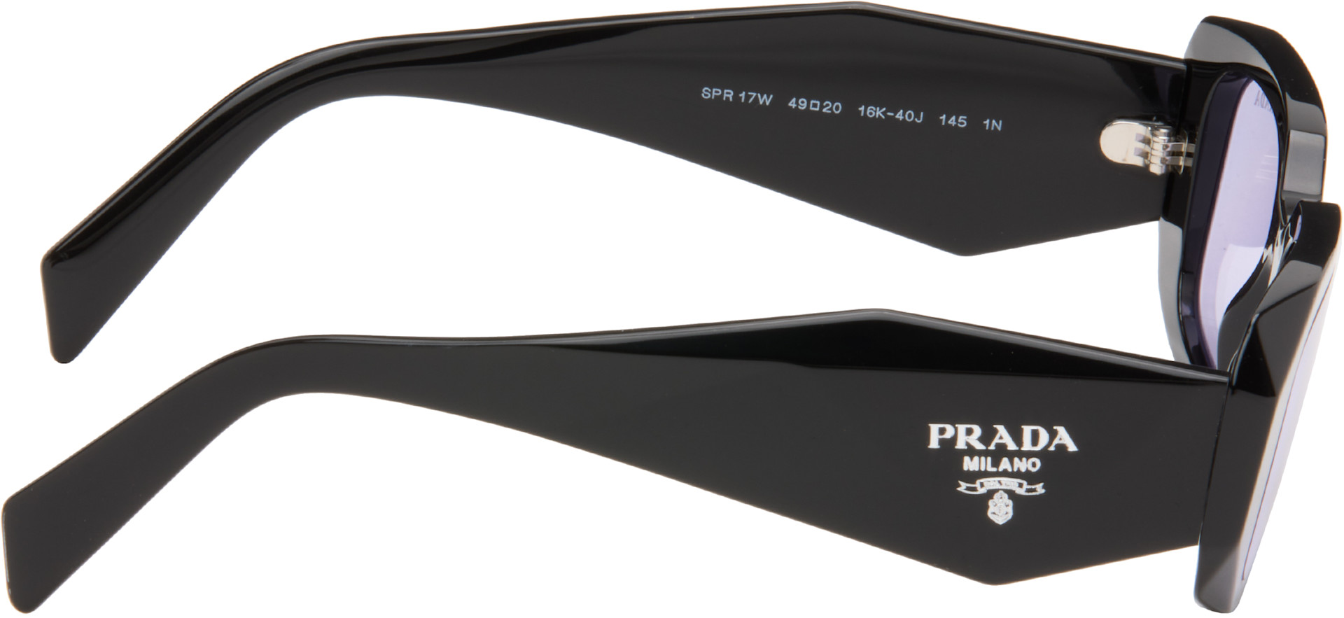 Prada Eyewear - 블랙 프라다 심볼 선글라스