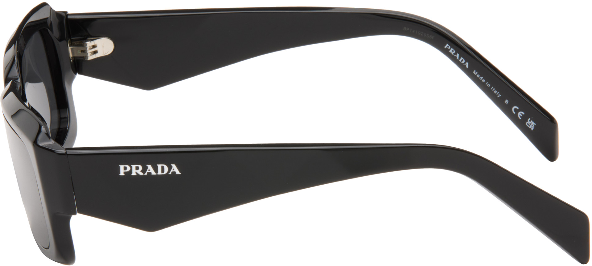 Prada Eyewear - 블랙 프라다 심볼 선글라스