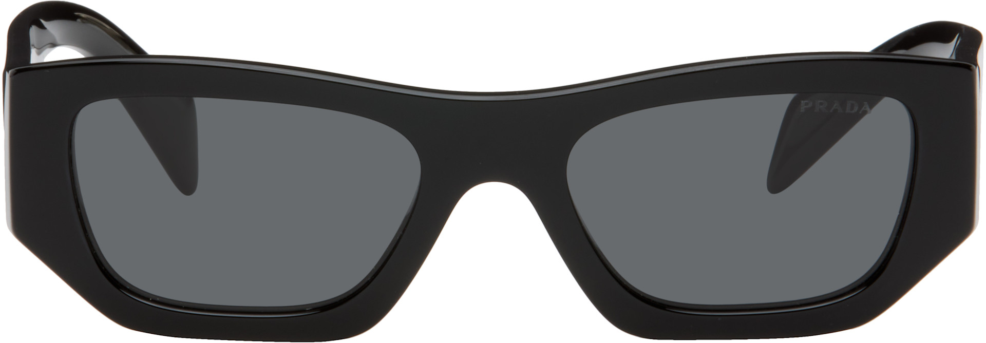 Prada Eyewear - 블랙 프라다 심볼 선글라스