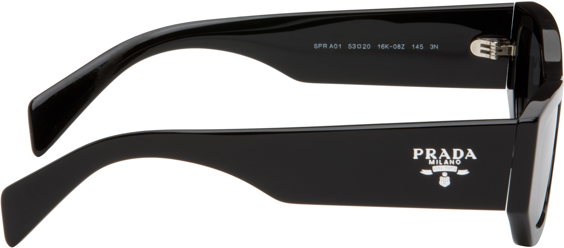 Prada Eyewear - 블랙 프라다 심볼 선글라스