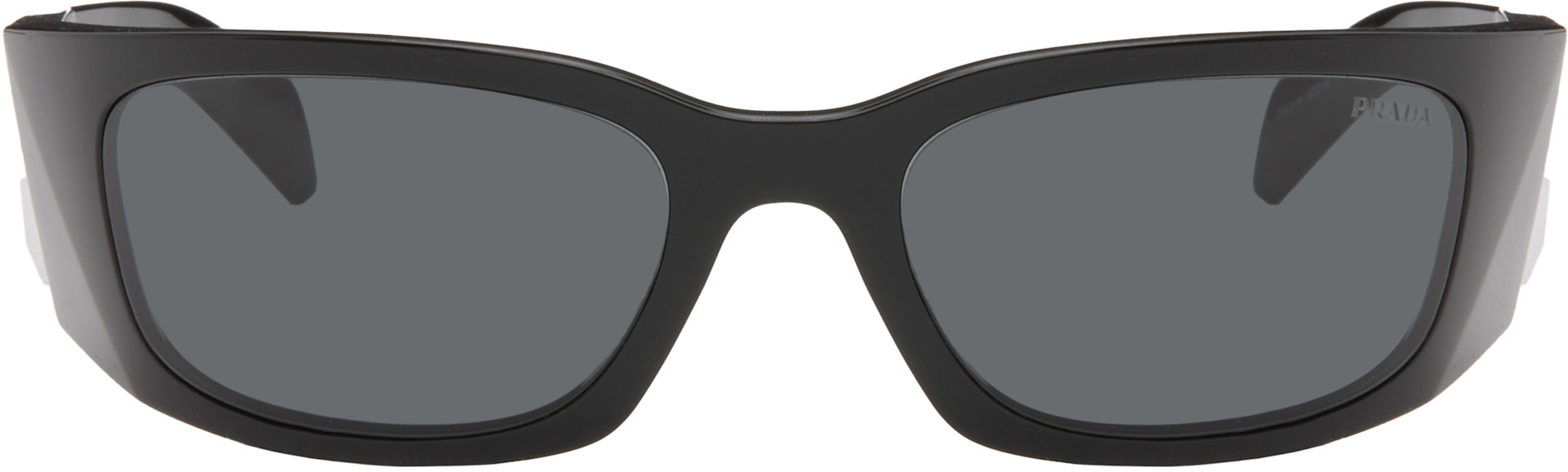 Prada Eyewear - 블랙 프라다 심볼 선글라스