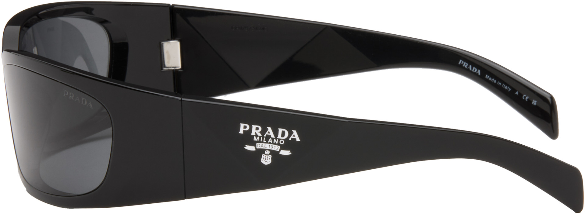 Prada Eyewear - 블랙 프라다 심볼 선글라스