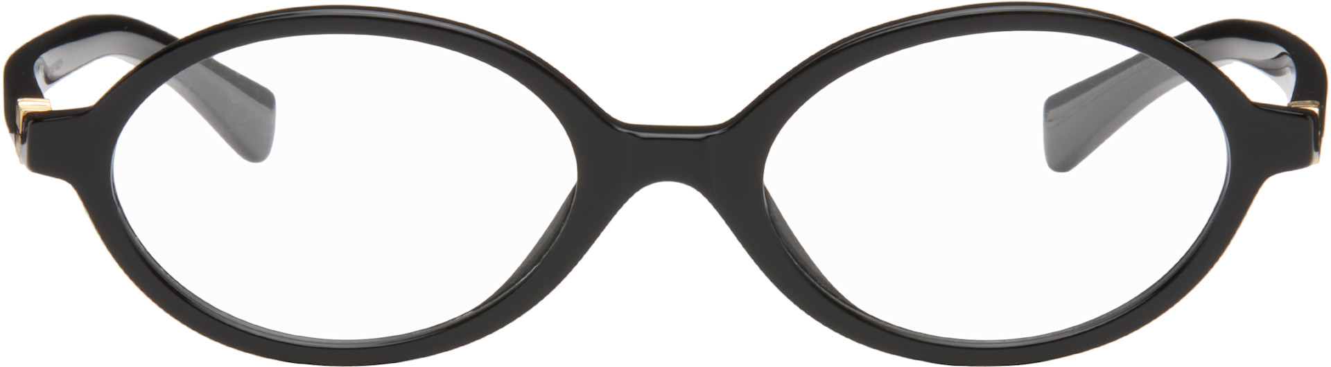 Miu Miu Eyewear: ブラック 