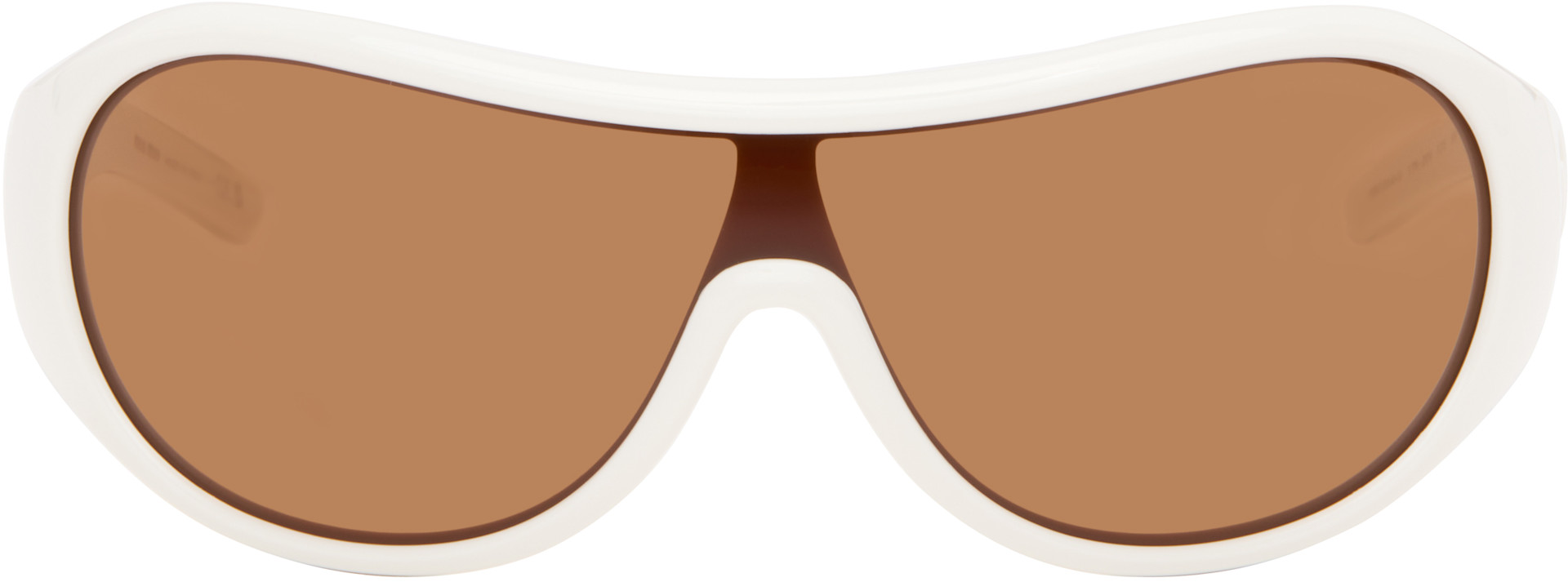 Miu Miu Eyewear: ホワイト Ivresse サングラス | SSENSE 日本