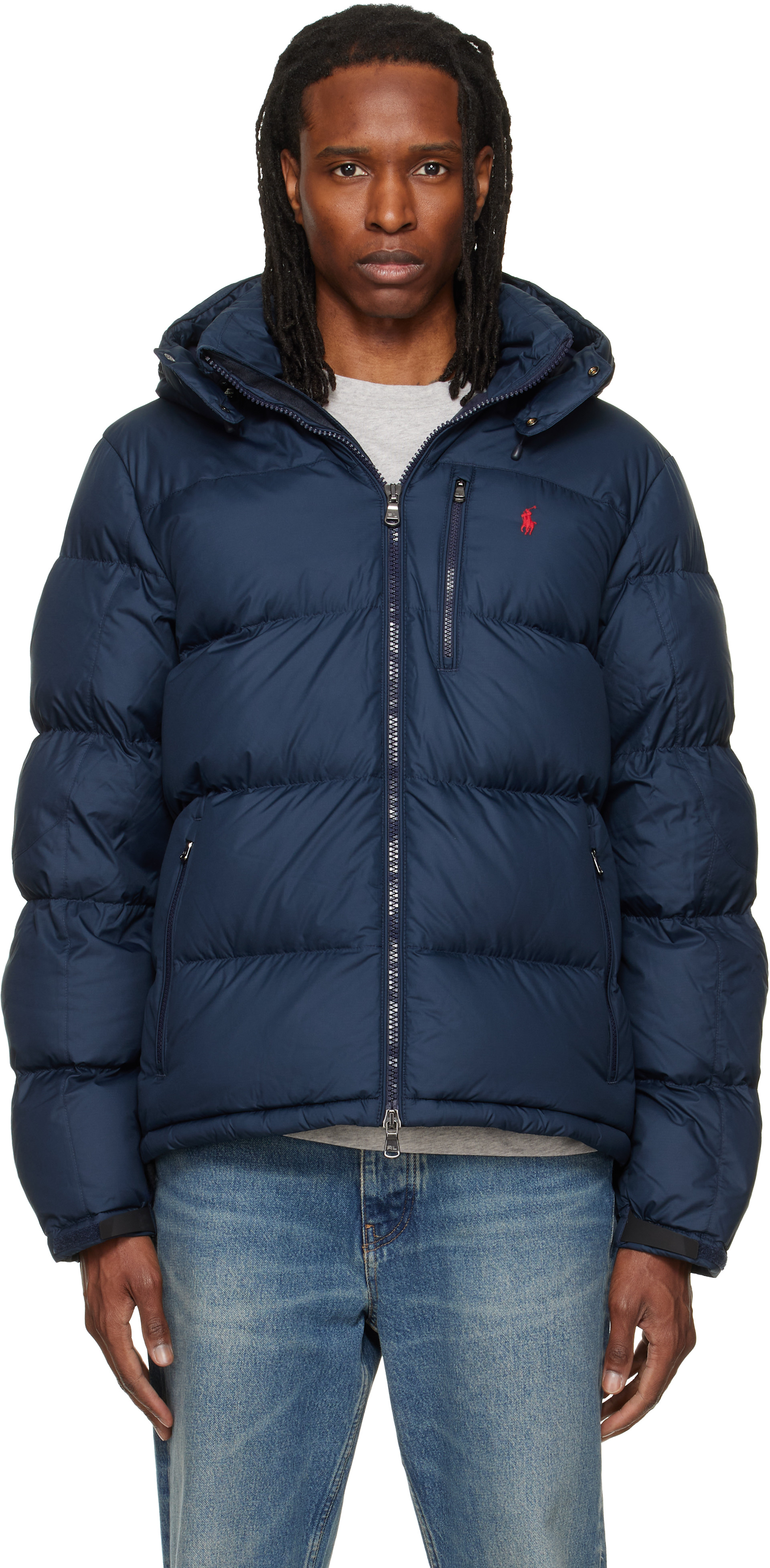 Polo Ralph Lauren - ネイビー 'The Gorham' ダウンジャケット